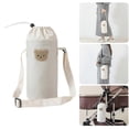 thumbnail image 2 of Fashionable Baby Bottle Holder Case Large Capacity Drawstring Bag Keeps Bottle Easy Access for Families with Infants, 2 of 5