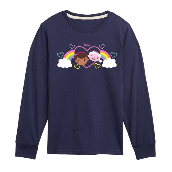 Doc Mcstuffins - Doc Mcstuffins - Youth Boys Long Sleeve Graphic T-Shirt