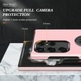 thumbnail image 4 of for Samsung Galaxy S25 Ultra Case with Ring Stand, 360° Rotatable Ring Holder Magnetic Kickstand, 2-Layer Heavy Duty Shockproof Rugged Hybrid Hard PC Soft Rubber Case for Galaxy S25 Ultra, Rosegold, 4 of 7