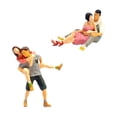 thumbnail image 1 of 2 Uds., 1/64, Modelos De Personas De Escena, Regalos Para Proyectos De Bricolaje, Diseño De Escena De Mesa De Arena CUTICAT  Figuras en miniatura, 1 of 8