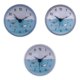 thumbnail image 1 of Reloj de Baño Impermeable de Succión Sunnimix 3 Piezas Color Gris, 1 of 8