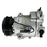 RYC New AC Compressor and A/C Clutch AEH271 (Fits Chevrolet Cruze 1.4L 2012, 2013, 2014, 2015)