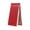 Red, variant on JilgTeok Multifunctional Long Wallet, Women Zipper Pocket Leather Credit Card Bifold Wallet With 26 Card Slots