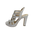 thumbnail image 3 of SANDALIA DE VESTIR LEON MUJER PLATA SINTETICO 042814 LEON  042814p, 3 of 4