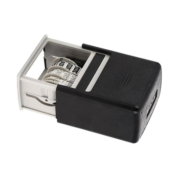 Sello Fechador Ajustable Automático para Oficina Impresión Clara Consecutiva Rueda Manual Regulable Almohadilla de Tinta Reemplazable Adecuado para Documentos Contabilidad Archivos Diario