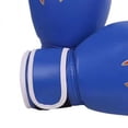 thumbnail image 3 of Almencla Adult Children Boxing Gloves MMA Sparring Kickboxing Gloves Mesh Breathable Blue Blue Kid, 3 of 5