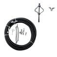 thumbnail image 4 of Electric Drill Drain Cleaner Machine With Extension For Sewer Pipe Cleaning Ideal For Plumbing Tasks Removing Obstructions And Descaling Boiler Traps, 4 of 8