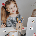 thumbnail image 4 of Creative Alphabet Theme Stickers, Waterproof Alphabet Theme Sticker for Water Bottle Laptop Phone Cases Planner Skateboard Luggage Helmet Party Favor Decor, Ideal for Adults Teens Teacher Rewards, 4 of 9