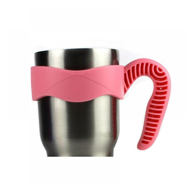 Non-Slip Tumbler Handle for 30oz Cup - Lightweight,Spill Proof