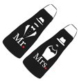 thumbnail image 1 of tredstone 2piece Cute Aprons For Women Cooking Set For Couples And Easy To Clean Gift Idea Aprons For Cooking Black D, 1 of 6