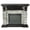 Brick-Grey, variant on 45" Electric Fireplace with 23" Firebox & Remote Control,Grey