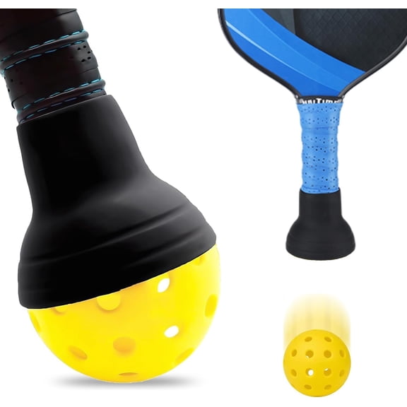 2PCS Pickleball Ball Retriever, Silicone Picker On Paddles, Easy Accessory to Pick Up Balls Without Bending Over, Fits Any Paddles