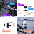 thumbnail image 2 of Cargador Rápido Usb Para Motocicleta Adaptador USB para motocicleta, toma de corriente impermeable DC 12-24V para cámara de teléfono, 2 of 8