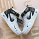 thumbnail image 3 of Zapatillas Deportivas Air Force 1 Bajo AF1 Utility Inspirado Negro Blanco Hombres Y Mujeres ae5a w57w si67s, 3 of 4