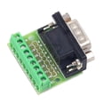 thumbnail image 4 of Db9 Male / Female Connector Adapter Screw Terminal 9-pin 9-hole Rs232 Rs485 Male, 4 of 4
