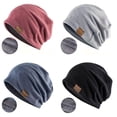 thumbnail image 3 of Spring Warm Beanies Knitted Solid Casual Brand Soft Knitting For Men And Women, 3 of 4