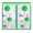 Green dandelion, variant on lanema Summer Zipper Mosquito Screen Door Curtain Anti-bug Fly Door Curtains