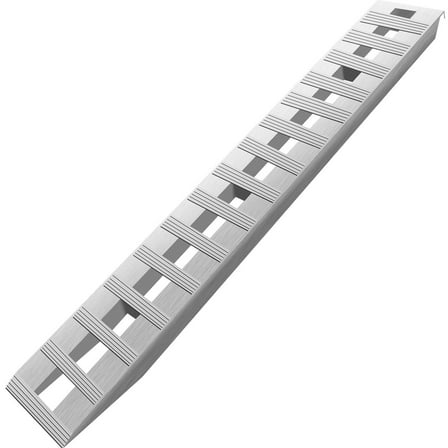 2-Pack 84" Aluminum Loading Ramps, 6000LB Capacity for Trailers, Trucks & ATVs, Lightweight & Durable