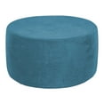 thumbnail image 1 of Xingzhi Non Slip And Easy To Clean Velvet Ottoman Slipcovers For Folding Storage Stool Velvet Fabric Full peacock blue, 1 of 6