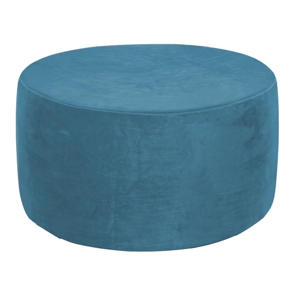 Naiovety Resbalón aplicable disponible del tamaño de la cubierta protectora de los muebles del terciopelo impecable de los otomanos de la Decoración del hogar azul eléctrico