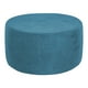 thumbnail image 1 of Funda otomana Billuyoard de terciopelo azul eléctrico para taburete de almacenamiento, 1 of 6