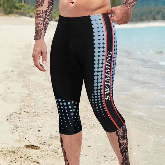 CONZONE Mens Swim Trunks Patchwork Color Board Shorts for Men Elastic Waist Lightweight Quick Dry Summer Beach Swim Shorts
