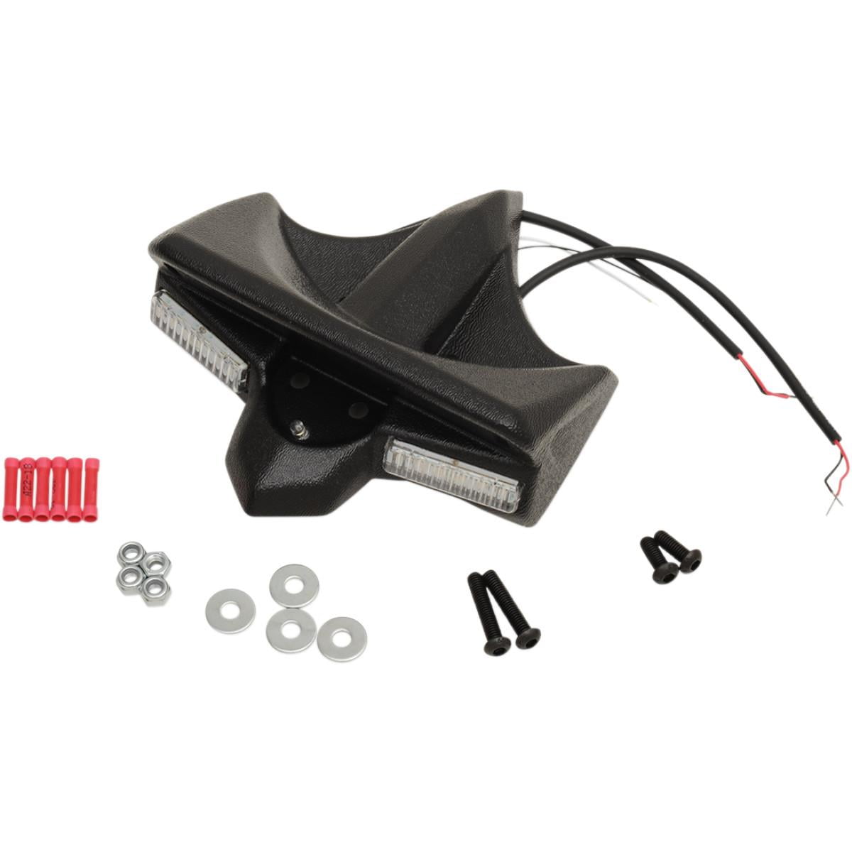51303-1001 Hotbodies Racing Gloss Black ABS License Plate TAG Bracket 51303-1001 Hotbodies Racing Gloss Black ABS License Plate TAG Bracket