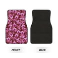 thumbnail image 2 of Naloa Orchids Flowers Car Foot Mat Set of 4 Pieces - Universal Floor Liner Neoprene Full Set Floor Mats for Cars Trucks SUV, 2 of 7