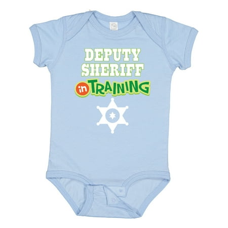

Inktastic Deputy Sheriff in Training Childs Gift Baby Boy Bodysuit