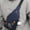 Blue _Base#22030, variant on Crossbody Sling Bag Fanny Pack for Men & Women, Adjustable Waist Belt, 4-Zipper Pocket Oxford Cloth Running Hiking Travel Bag with Headphone Hole