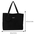 thumbnail image 2 of Bolso de mano de pana para mujer, bolso de hombro Retro de gran capacidad, bolso informal, 2 of 8