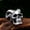 Style 4- Skull w. Horns, variant on HOOUN Mens Punk Silver Skull / Eagle / Grim Reaper / Cross Pendant Gothic Necklace 24"-Style 3- Skull Cross