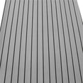 thumbnail image 4 of Eluto EVA Foam Faux Teak Boat Decking Sheet 94.5" x 17.7" x 0.24" Thick Non-Skid Self-Adhesive for Marine Yacht RV Swimming Pool Garden Boat Flooring Sheet Grey, 4 of 7