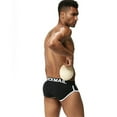 thumbnail image 3 of JOCKMAIL Mens Underwear Briefs Sexy Bulge Front + Back buttocks Double Removable Push Up Cup, 3 of 14