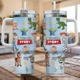 thumbnail image 3 of Style Toy Story Tumbler, Handle Stainless Steel Reusable Vacuum Quencher Tumbler 40oz, 3 of 3