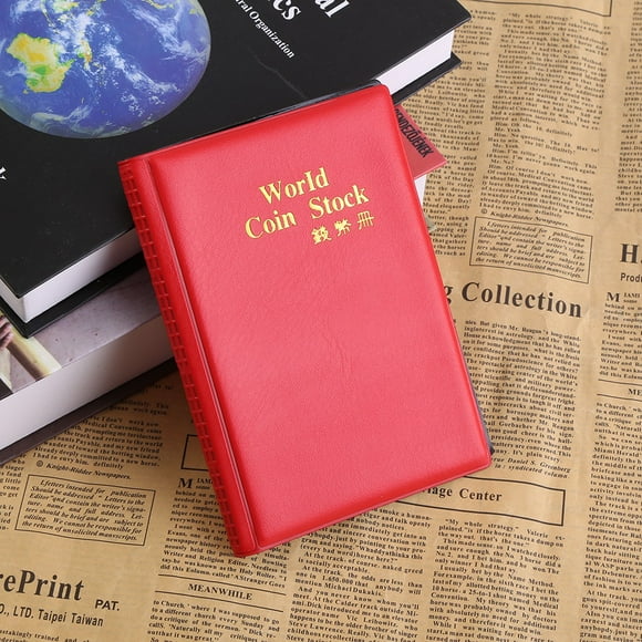 Coin Album 120 Pockets Simple Unique 10 Pages Coin Books For Coins Tokens Badges