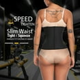 thumbnail image 5 of SHAPEVIVA Latex Waist Trainer Corset Underbust Sport Cincher Womens Workout Body Shaper, 5 of 6