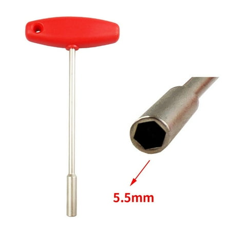 

NEWwt 3.2/4.7/5.5mm T-Shape Bicycle Bike Cycling Concealed Spoke Wrench Repair Tool