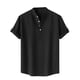 thumbnail image 2 of pstuiky camisetas de hombre, Camisa hawaiana informal de manga corta con cuello alto y botones para hombre camisetas de hombre l, 2 of 9