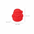 thumbnail image 2 of Christmas Hand‑Press Cookie & Hand Pie Molds, BPA‑Free ABS Embossing Pastry Cutter Sealer, Holiday Dough Press Molds for Baking, Family DIY Baking Tools, 2 of 4