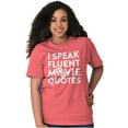 thumbnail image 4 of I Speak Fluent Movie Quotes Film Nerd Men's Graphic T Shirt Tees Brisco Brands S, 4 of 6