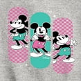 thumbnail image 3 of Disney - Mickey & Friends - Mickey Happy Expressions - Retro Style - Toddler And Youth Long Sleeve Graphic T-Shirt, 3 of 5