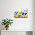 thumbnail image 4 of Yellow Lemon Wall Art for Kitchen, Vintage Citrus Fruit Canvas Print, Blue Pottery on Table Painting, Rustic Farmhouse Decor Framed Artwork, 4 of 6