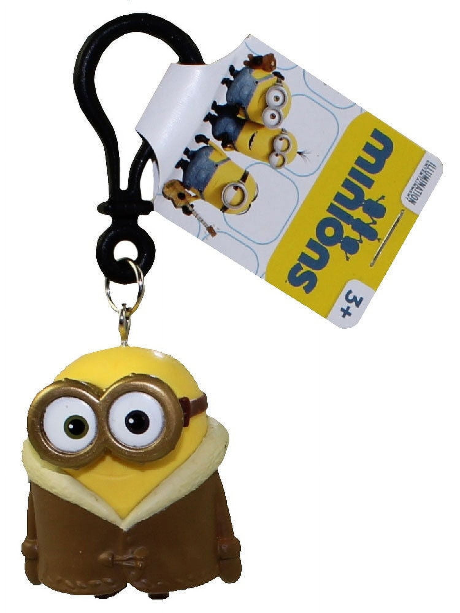 Minions Movie: Cro Minion Stuart PVC Figurine Backpack Clip
