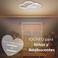 thumbnail image 4 of Lampara de techo infantil Nubes blanca, 4 of 4