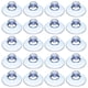 thumbnail image 2 of Billuyoard Pack of 20 Transparent Mushroom Head Hanging Tabletop PVC Mirror Cups Waterproof Windshield Tool Suction Suckers Home 2cm Almacenamiento y organización del hogar Billuyoard BFH000249-00, 2 of 6