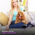 thumbnail image 2 of Poodle Pet Soft Bristle Hair Brush for Short Haired Cats or Dogs Pet Grooming Tool, 2 of 9