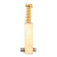 thumbnail image 3 of 6Pcs Electric Guitar Bridge Saddle Brass 10.5mm Pitch Tremolo String Tuning Screw Saddle Accessory Gold, 3 of 4
