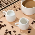 thumbnail image 3 of CRAFTHROU 4 Pcs Sauce Gravy Pot White Ceramic Food Storage Families Cooking, 3 of 7