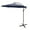 Navy Blue, variant on Westin Furniture 10 ft Cantilever Hanging Patio Umbrella Turquoise
